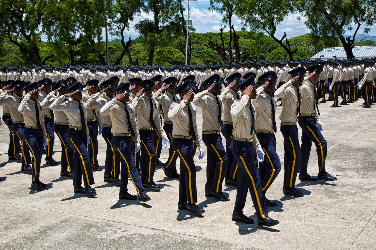 CÉRÉMONIE DE GRADUATION DE LA 26e PROMOTION DE LA PNH, 13 JUIN 2016.